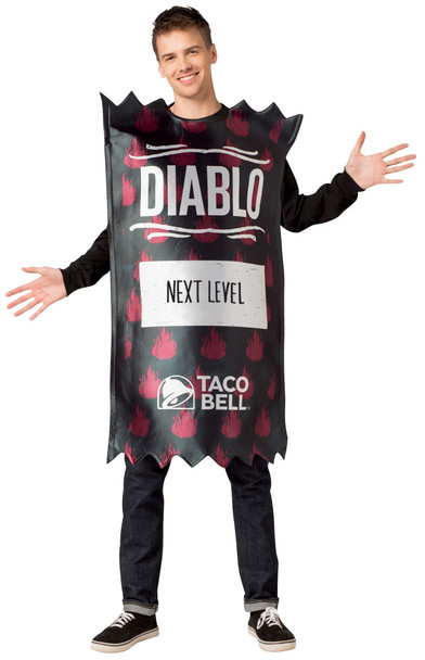 Men's Taco Bell Packet Diablo Tunic Adult Costume