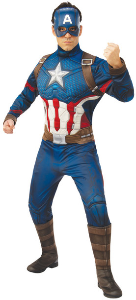 Men's Captain America Deluxe Adult Costume