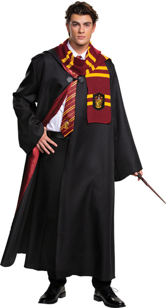 Men's Gryffindor Robe Deluxe Adult Costume