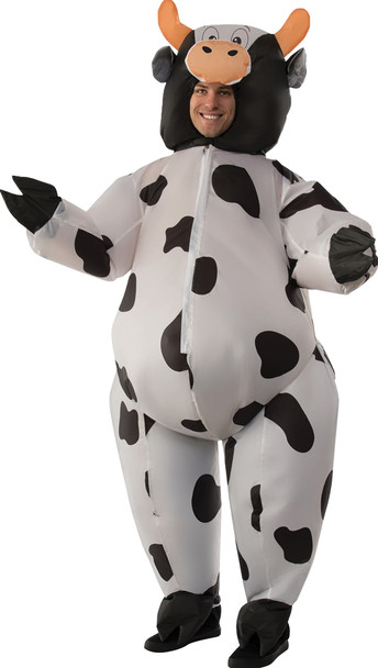 Men's Inflatable Cow Adult Costume