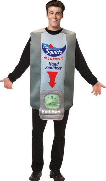 Men's Hand Sanitizer Wall Adult Costume