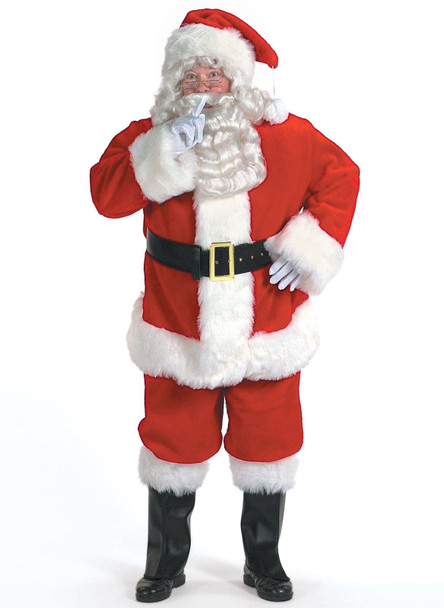 Men's Santa Suit Deluxe Adult Costume