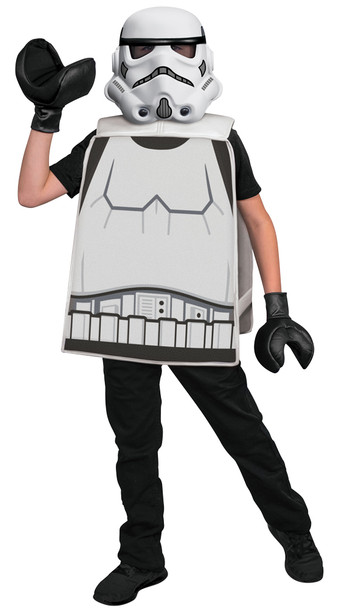 Boy's Stormtrooper Lego Basic-Lego Star Wars Child Costume