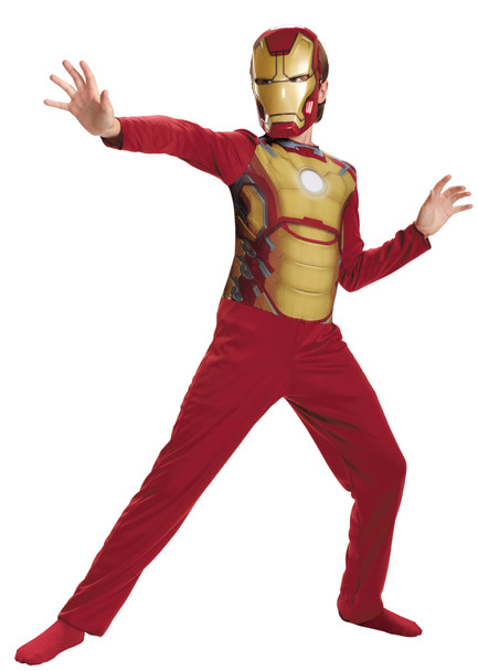 Boy's Iron Man Mark 42 Basic Child Costume