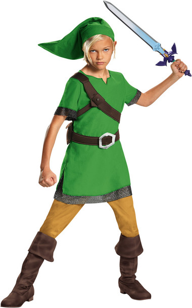 Boy's Link Classic-The Legend Of Zelda Teen Costume