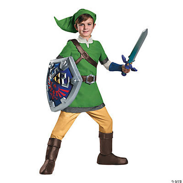 Boy's Link Deluxe-The Legend Of Zelda Teen Costume