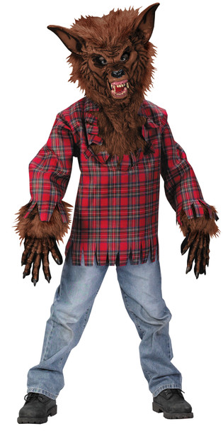 Boy's Werewolf Brown Child Costume