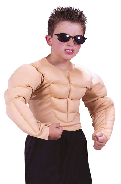 Boy's Muscle Shirt Child Costume