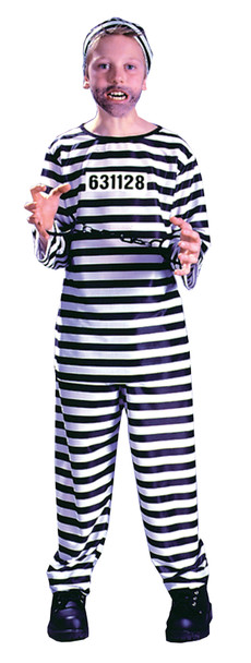 Boy's Jailbird Child Costume