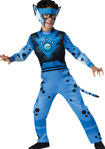 Boy's Wild Kratts Cheetah-Blue Child Costume