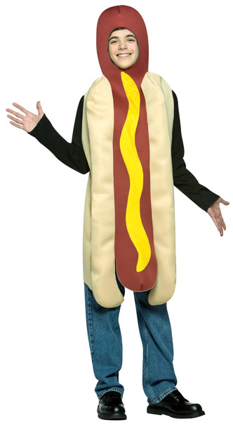 Boy's Hot Dog Teen Costume