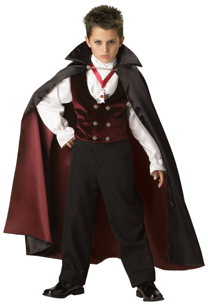 Boy's Gothic Vampire Child Costume