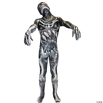 Boy's Skull & Bones Morphsuit Child Costume