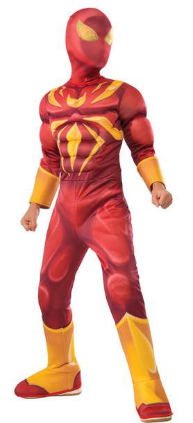 Boy's Deluxe Muscle Chest Iron Spider Child Costume