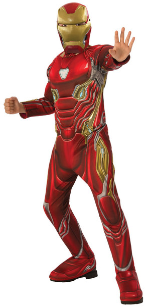 Boy's Deluxe Iron Man Child Costume