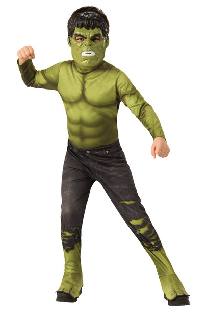 Boy's Hulk-Avengers 4 Child Costume