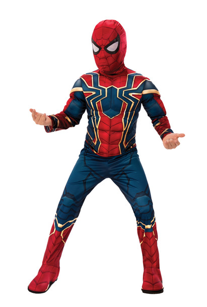 Boy's Iron Spider Deluxe-Avengers 4 Child Costume