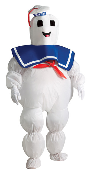 Boy's Inflatable Stay Puft Marshmallow Man Child Costume