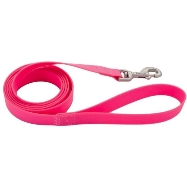 Coastal Pet Pro Waterproof Leash 3/4" x 6' Long Fuscia - 1 count