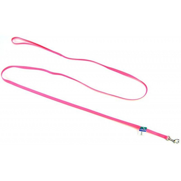 Coastal Pet Nylon Lead - Neon Pink - 6' Long x 3/8" Wide