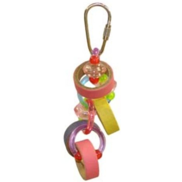 AE Cage Company Happy Beaks Keet Rings Bird Toy - 1 count