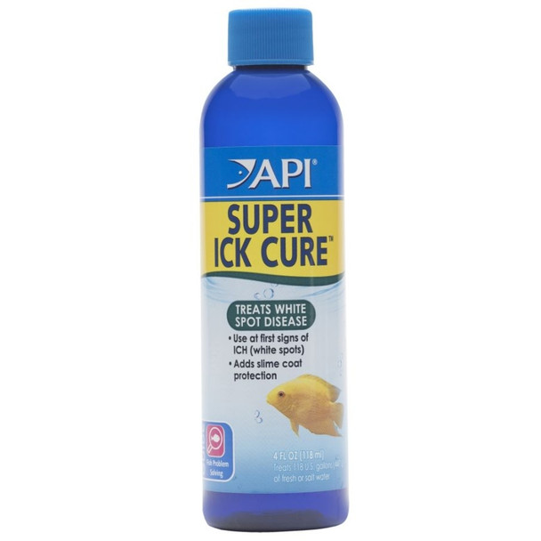 API Liquid Super Ick Cure - 4 oz Bottle (Treats 118 Gallons)