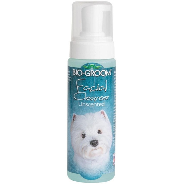 Bio Groom Facial Foam Tearless Cleanser for Dogs - 8 oz