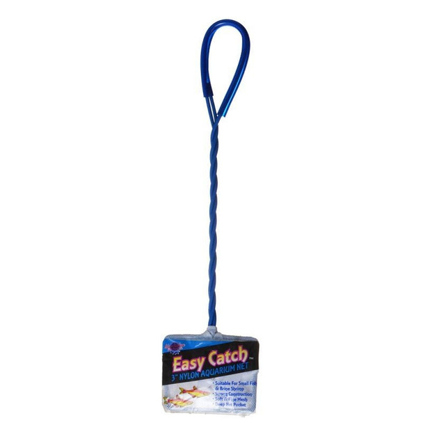 Blue Ribbon Easy Catch Fine Mesh Fish Net - 3" Wide Net
