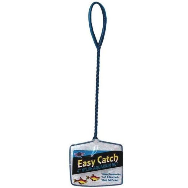 Blue Ribbon Pet Easy Catch Soft and Fine Nylon Aquarium Net - 1 count (5"W Net)