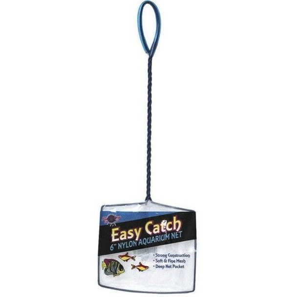 Blue Ribbon Pet Easy Catch Soft and Fine Nylon Aquarium Net - 1 count (6"W Net)