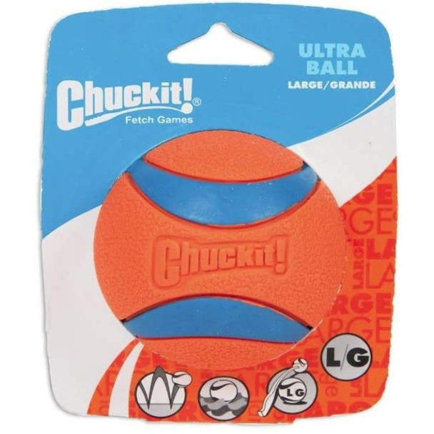 Chuckit Ultra Balls - Large - 1 Count - (3" Diameter)