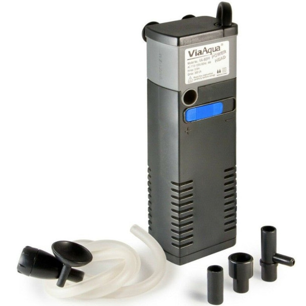 Via Aqua 3 in 1 Internal Power Filter - 80 GPH