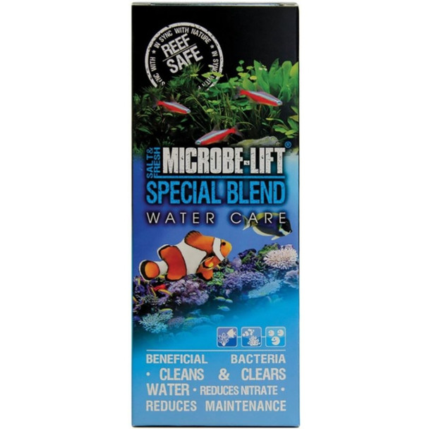 Microbe-Lift Salt & Fresh Special Blend Water Care - 16 ounce