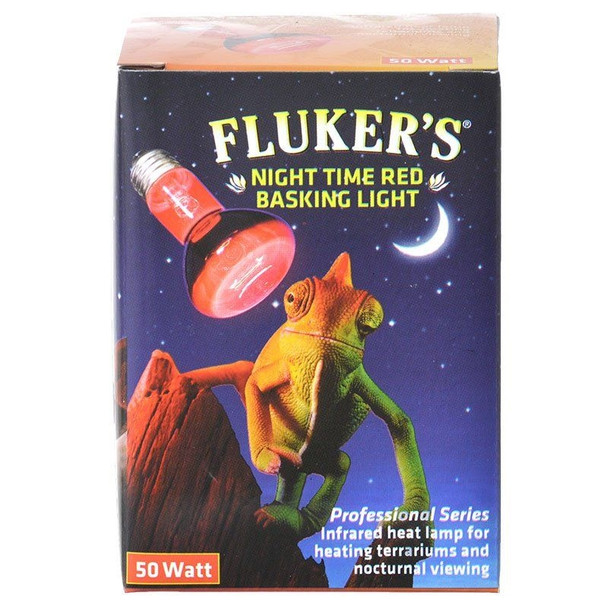 Flukers Professional Series Nighttime Red Basking Light - 50 Watt