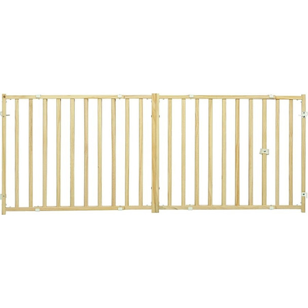 MidWest Extra Wide Swing Through Wood Gate 24" Tall  - 1 count