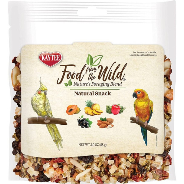 Kaytee Food From the Wild Natural Snack for Small Birds - 3 oz