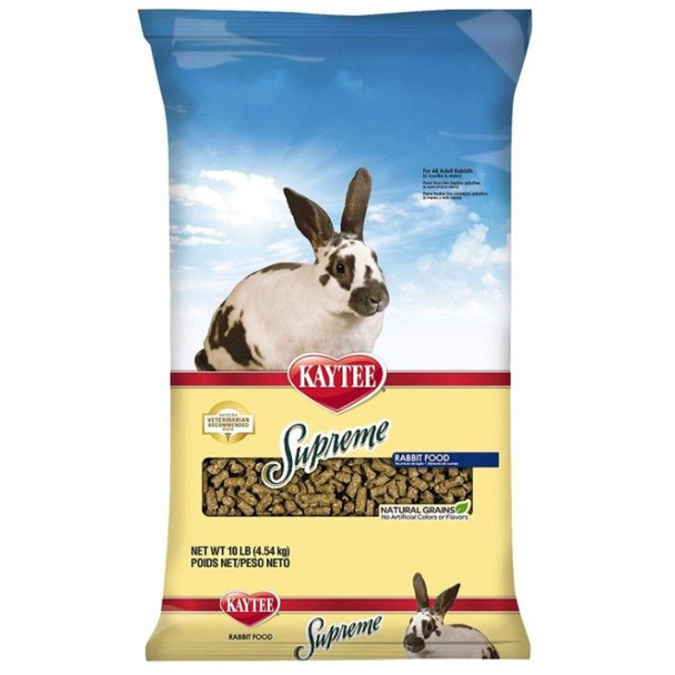 Kaytee Supreme Rabbit Fortified Daily Diet - 10 lbs