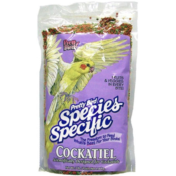 Pretty Pets Species Specific Cockatiel Food - 3 lb