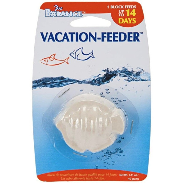 Penn Plax Pro Balance Fish Shape 14 Day Vacation Feeder - 1 count