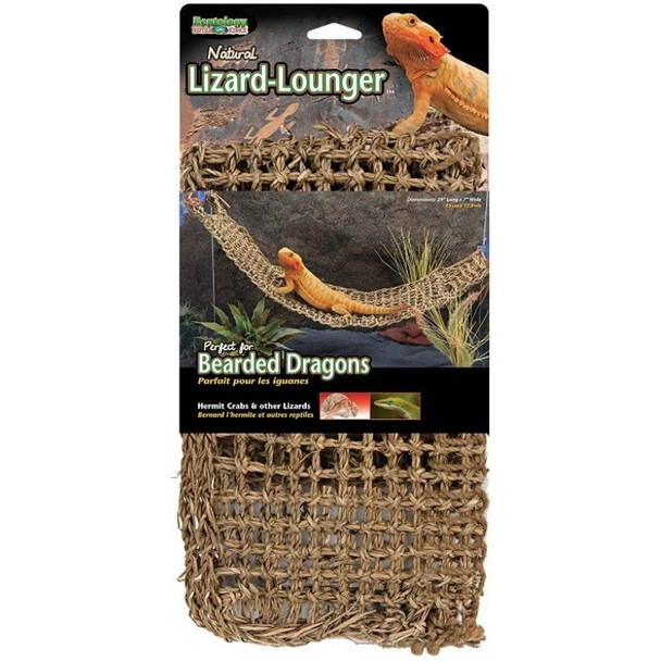Penn Plax Reptology Natural Lizard Lounger - X-Large - (29"L x 7"W)