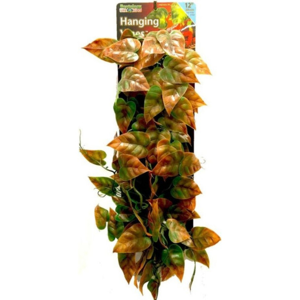 Reptology Reptile Hanging Vine Green and Brown - 12" Long
