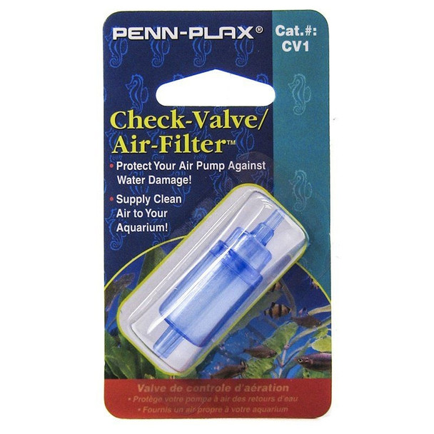 Penn Plax Check Valve Air Filter - Check Valve Air Filter