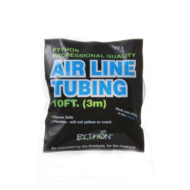 Python Professional Quality Airline Tubing - 10' Tubing (3/16" ID)