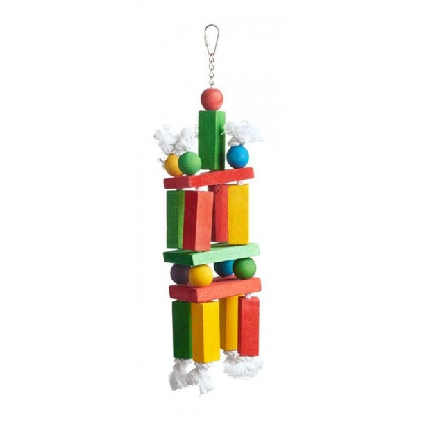 Prevue Bodacious Bites Beacon Bird Toy - 1 Pack - (3.75in.L x 3.75in.W x 17.5in.H)