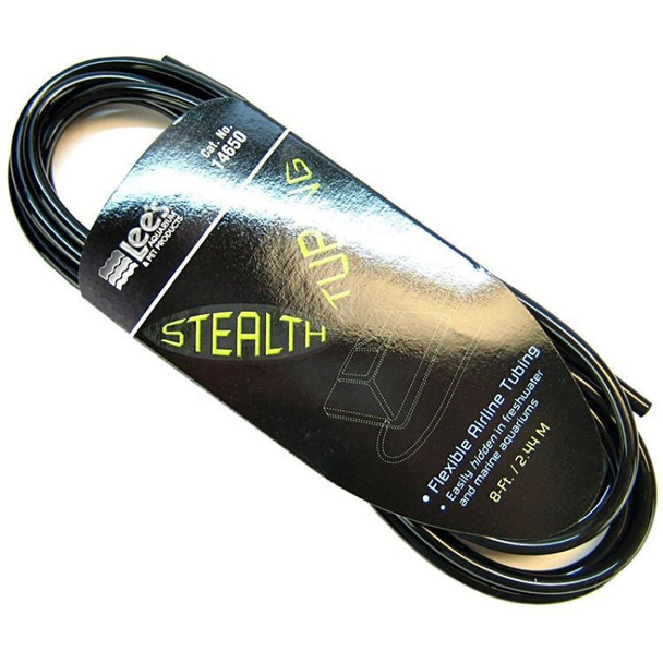 Lees Stealth Tubing - Black - 8' Long Tube (3/16" Diameter Standard Tubing)