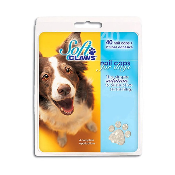 Soft Claws Nail Caps for Cats and Dogs Natural - Medium