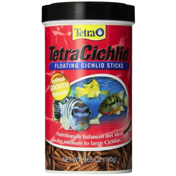 Tetra TetraCichlid Cichlid Sticks - 5.65 oz