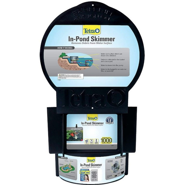 Tetra Pond In-Pond Skimmer - Ponds up to 1,000 Gallons with Pump 550 (1,900 GPH)