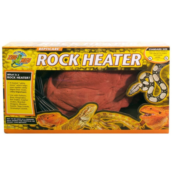 Zoo Med ReptiCare Rock Heater - Regular - 9" Long x 6" Wide (10-30 Gallons)