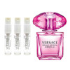 3 Pack Travel Size Sprays Versace Bright Crystal Absolu Eau De Toilette